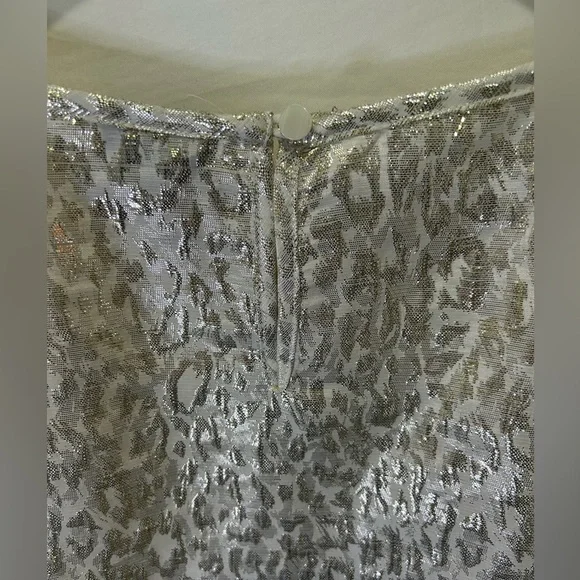 Worthington Women's Gold Animal jacquard Tank Top Petite XL NWT - Picture 7 of 7